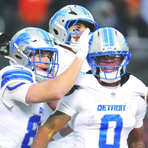 Top RB Gibbs not at Lions practice with contract talks in air
